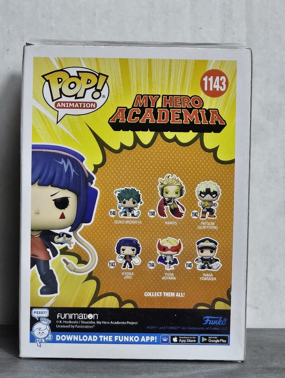 MY HERO ACADEMIA KYOKA JIRO FUNKO POP #1143 - Picture 2 of 5